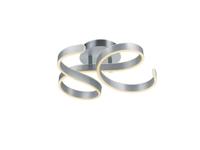 Trio Design plafondlampFrancis Ø 54cm grijs - 671310105 - thumbnail