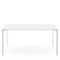 Magis Striped Tavolo tuintafel rechthoek 159x79 wit - thumbnail