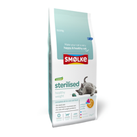 Smølke Sterilised kattenvoer 4 kg - thumbnail