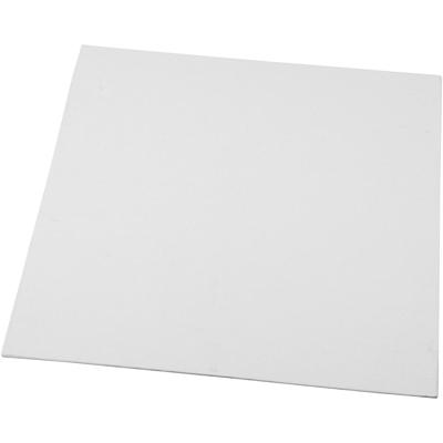 Creativ Company Canvas paneel, afm 30x30 cm, dikte 3 mm, 280 gr, wit, 1 stuk