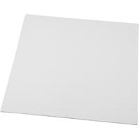 Creativ Company Canvas paneel, afm 30x30 cm, dikte 3 mm, 280 gr, wit, 1 stuk - thumbnail