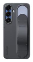Samsung Galaxy S25 Standing Grip Case Telefoonhoesje Zwart - thumbnail