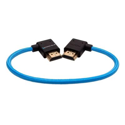 Kondor Blue 12" Rechtse hoek naar linkse hoek Full HDMI rechte kabel, Kondor Blue