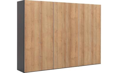 Goossens Kledingkast Easy Storage Ddk, Kledingkast 304 cm breed, 220 cm hoog, 6x draaideur