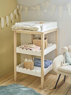 Luiertafel FESTON wit