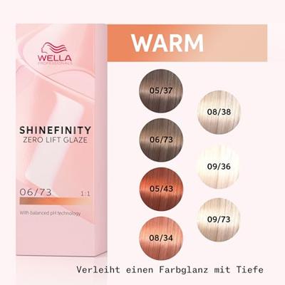 Wella Professionals ShineFinity Zero Lift Glaze 06/73 Caramel Chocolate 60ml
