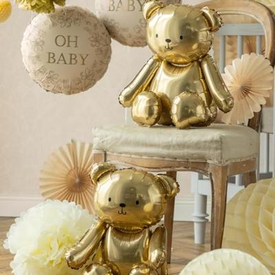 Folieballon Beer Goud (38x42)