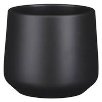 Mica Decorations Bloempot - grijs - mat - keramiek - H14|D15,5 cm - thumbnail