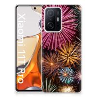 Xiaomi 11T | 11T Pro | Sillicone Back Cover | Vuurwerk - thumbnail