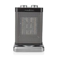 Keramische PTC-Ventilatorkachel | 1000 / 1500 W | 2 Verwarmingsmodi | Instelbare thermostaat | Draait automatisch | Oververhittingsbeveiliging | Omvalpreventie - thumbnail