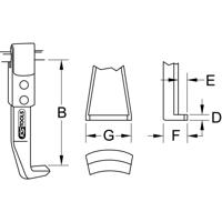 KS Tools 6155402 Trekhaak - thumbnail