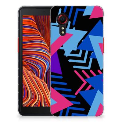 Samsung Galaxy Xcover 5 | TPU Hoesje | Funky Triangle