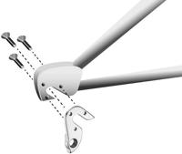 Union derailleurpad gh-154 diverse merken met schroefset - thumbnail