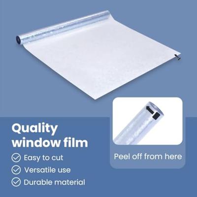 VidaXL Raamfolies 5 st mat 3d regenboogpatroon pvc