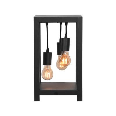 LABEL51 Tafellamp 'Dangle', Metaal, 3 lamps, kleur Zwart