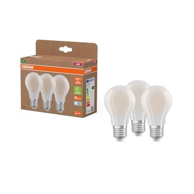 OSRAM HOMELIGHTING 4099854348099 LED-lamp Energielabel A (A - G) E27 7.2 W Koudwit 3 stuk(s)