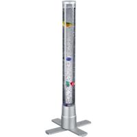 LED Tafellamp 2W Warm Wit 3000K RGB Rond Mat Titaan Kunststof - thumbnail