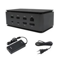 Dockstation i-Tec USB4DUALDOCK100W Zwart - thumbnail