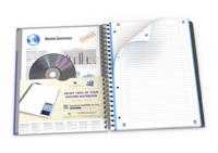 Oxford Office Essentials European Book, 240 bladzijden, ft A4+, gelijnd, geassorteerde kleuren - thumbnail