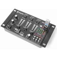 Skytec STM-3020B 6-kanaals mengpaneel met USB/MP3-speler budget - thumbnail