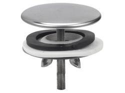 Afvoerplug Riko Wiesbaden Essential | Kraangat afdekkap | Messing | Rond | Chroom