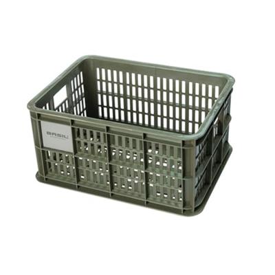 Gerecyclede fietskrat Basil Crate S 17.5 liter 29 x 39 x 20 cm - terra red Gerecyclede fietskrat Basil Crate S 17.5 liter 29 x 39 x 20 cm - terra red