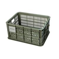 Gerecyclede fietskrat Basil Crate S 17.5 liter 29 x 39 x 20 cm - terra red - thumbnail