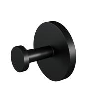 Handdoekhaak Brauer Black Wandmontage met PVD coating Mat Zwart - thumbnail