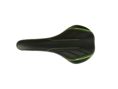 Dresco zadel racefiets microfiber zwart/grijs
