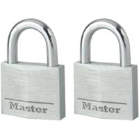 De Raat Master Lock hangslot met sleutelslot, model 9130EURT, pak van 2 stuks - thumbnail