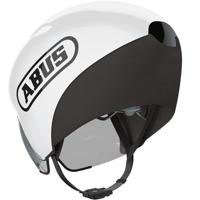 Abus helm gamechanger tt 1.1 shiny white l 57-61cm - thumbnail