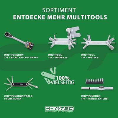 CONTEC multifunktionswerkzeug "pocket gadget - pg1" ct multifunction pg1 8 functions