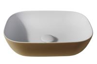 Solid surface waskom Maud goud EXT - thumbnail