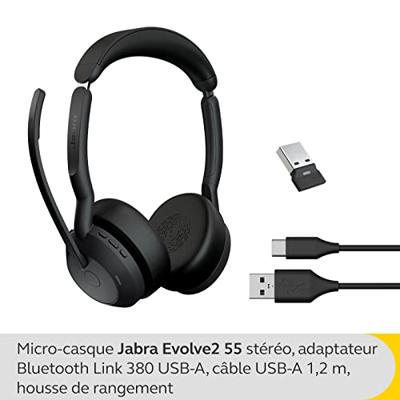 Evolve2 55 - UC Stereo - USB-A