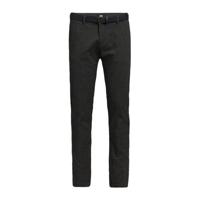 WE Fashion Fundamentals skinny chino met all over print antraciet - thumbnail