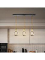 Strijkijzersnoer 3-aderig per meter koper - thumbnail