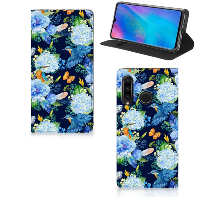 Smartphone hoesje voor Huawei P30 Lite New Edition IJsvogel