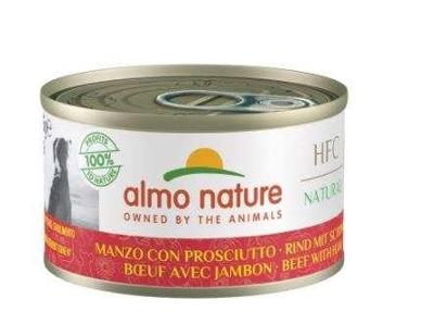 ALMO Nature HFC NATURAL rundvlees en ham - nat hondenvoer - 95 g