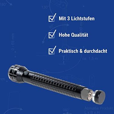 Maul MAULkronos XL Zaklamp werkt op batterijen LED Met stroboscoopfunctie 419 lm 346 g