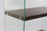 Planken DKD Home Decor Donkerbruin Kristal Walnoot Hout MDF 80 x 40 x 150 cm (1) - thumbnail