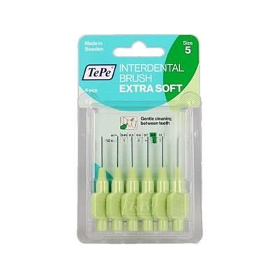 TePe Interdentale Rager Extra Soft Groen 0,8mm TePe Interdentale Rager Extra Soft Groen 0,8mm