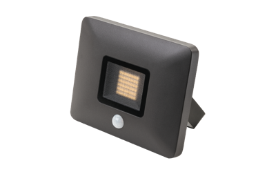 SG Flom Midi 23W LED 4000K 2710 lumen grafiet bewegingssensor en aansluitsnoer 1,5 meter