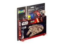 Star Wars Model Kit 1/241 Model Set Millennium Falcon 10 cm - thumbnail