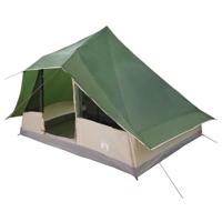 Tipi Tent met dak met opslag Groen 364 x 281 x 257 cm taft - thumbnail