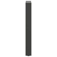 Salontafelpoten 2 st 50x(72-73) cm staal antraciet - thumbnail