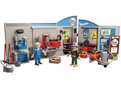 PLAYMOBIL - 71620 - Vespa Retro-garage