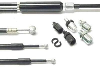 VWP bmx boven remkabel cpl. m/stelb. 425mm zwart freestyle