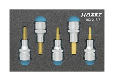 Hazet 163-215/5 Dopsleutel-bitinzetset 1/2 (12.5 mm) 5-delig