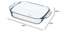 Pyrex ovenschaal 39x25cm 3,8L glas - thumbnail