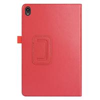 Lunso - Stand flip sleepcover hoes - Lenovo Tab P11 / P11 Plus - Rood - thumbnail